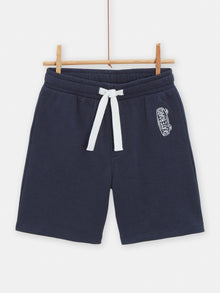  Boys navy Bermuda shorts