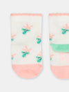 Off-white koala print socks for GIRLs