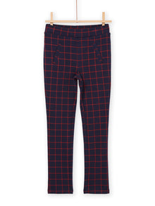  BLUE AND RED CHECKERED SOFT PANTS