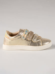  GOLD VELCROS SNEAKERS