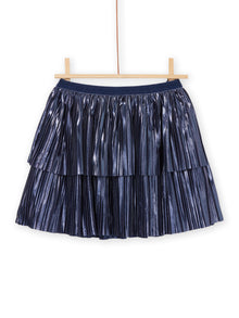  Blue Metallic skirt