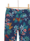 Tropical print pants