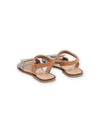 Camel leather sandals