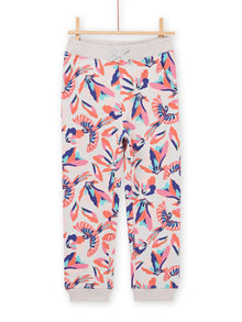  Parrot print joggers