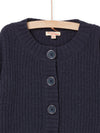 Plain cardigan blue