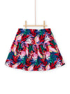 Reversible multicolored skirt