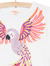 Parrot pattern t-shirt