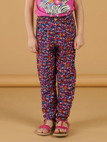  Multicolored poplin pants