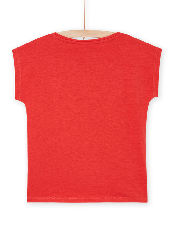 Red t-shirt with tiger animation