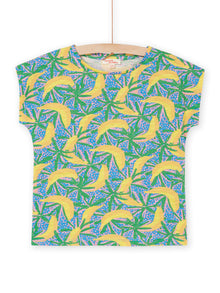  Blue Tee Shirt with bananas