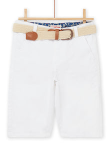  Bermudas with removable belt