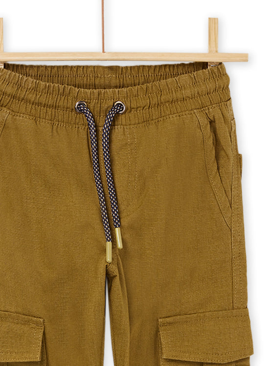 Green cargo pants with big pockets