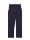 Cargo plain dark blue