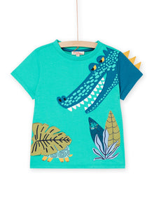  Oregano t-shirt with crocodile and turtle animation