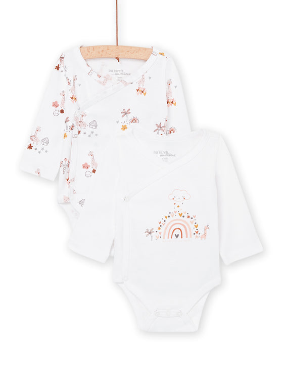 Bear print bodysuit