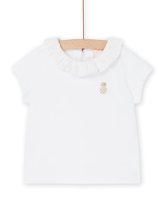 White short-sleeved t-shirt