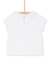 White short-sleeved t-shirt