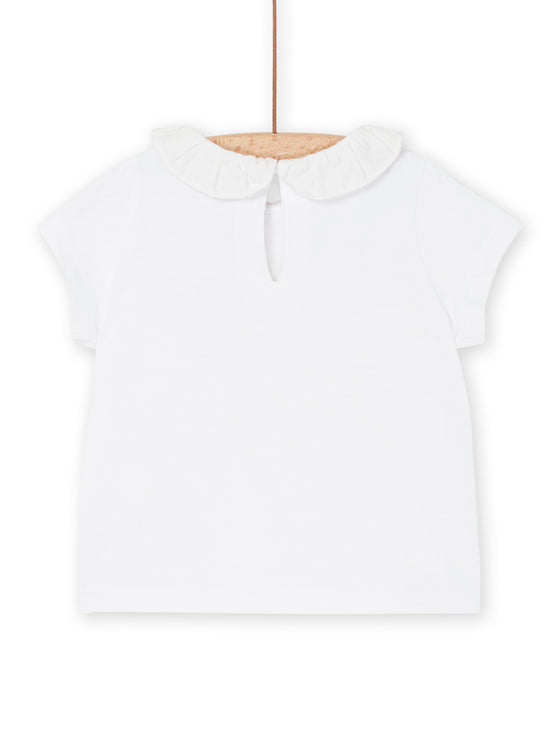 White short-sleeved t-shirt