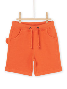  Orange bermuda with monkey pocket