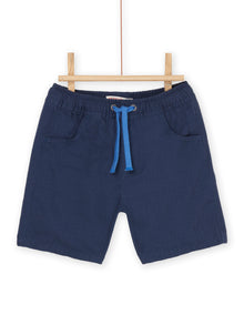  Midnight blue Bermuda shorts