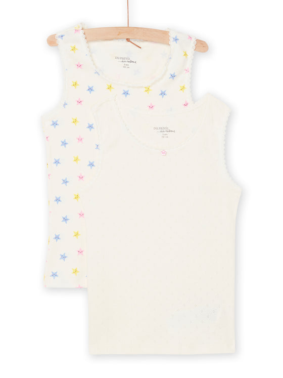 Set of 2 tank top with starts