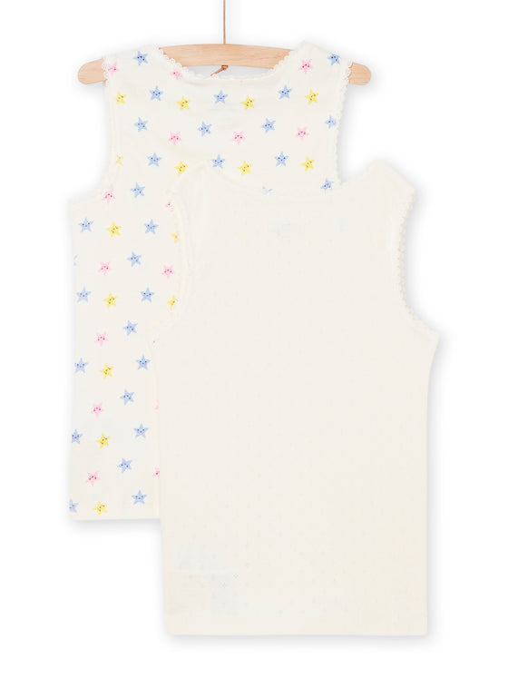 Set of 2 tank top with starts