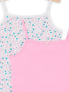 Set of 2 tank tops pink