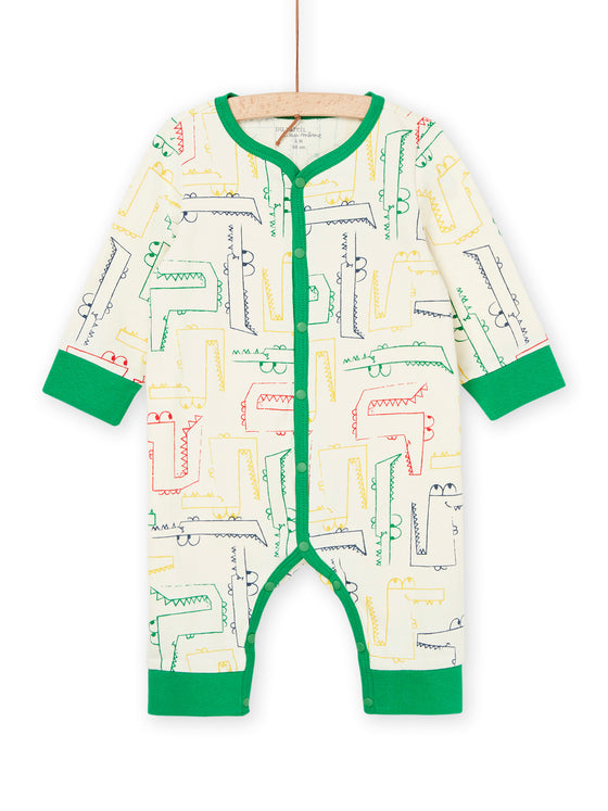 Crocodile Print Onesie