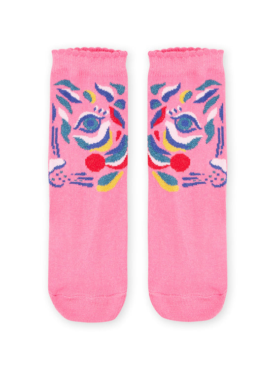 Tiger macaron socks