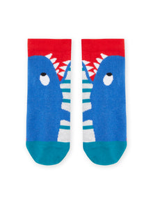  Striped Shark Socks