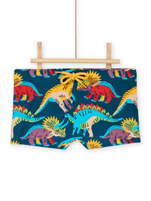  Dinosaur print swim trunks