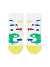 Fish print socks