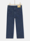 GIRL DARK BLUE SOFT JEANS