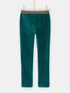 Girl soft duck blue pants