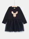 Girl doe animation noirine sweatshirt dress