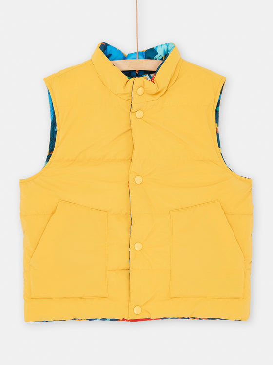 Boys Reversible Sleeveless Down Jacket