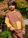 Long-sleeved bark sweatshirt