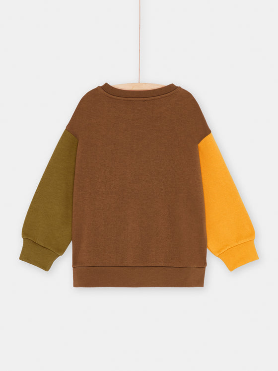 Long-sleeved bark sweatshirt