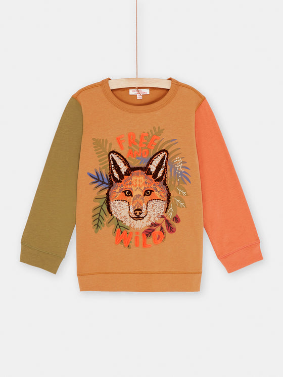 Sepia fox t-shirt