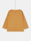 Light brown TEE SHIRT LS