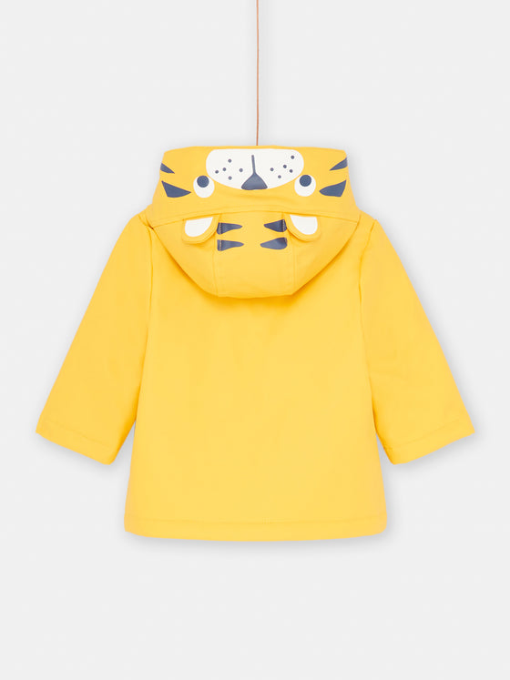 Baby boy yellow raincoat