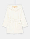 Ecru hooded robe