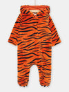 Orange and black tiger print oversyjamas