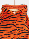 Orange and black tiger print oversyjamas