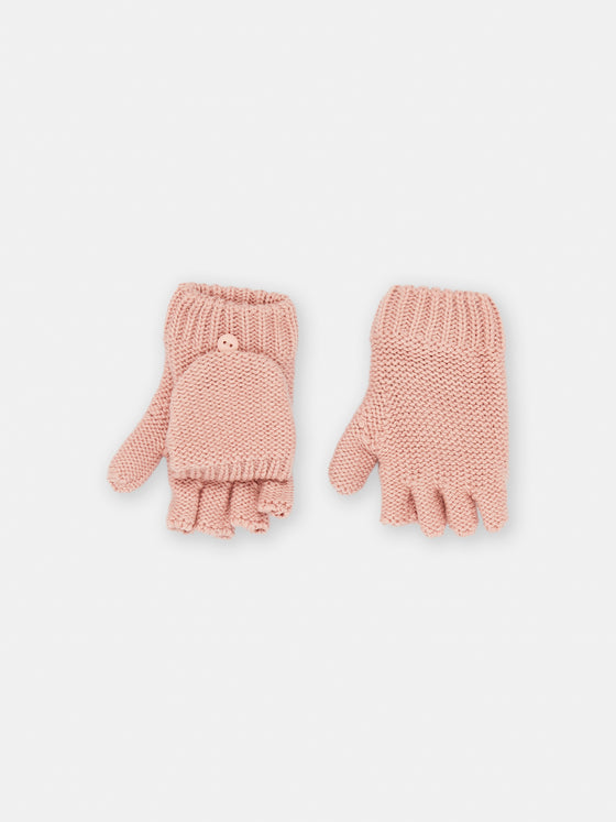 Pink mittens