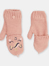 Pink mittens