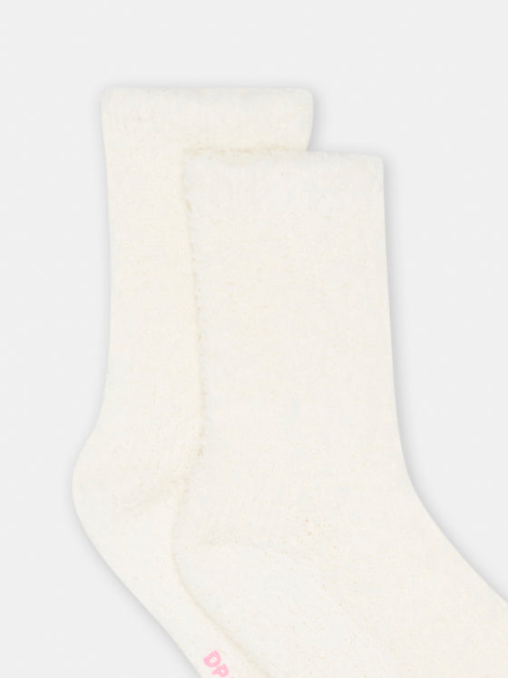 GIRL SOFT ECRU SOCKS