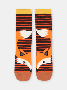  BOY ORANGE FOX SOCKS