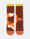 BOY ORANGE FOX SOCKS