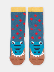  BOY'S TURQUOISE CROCODILE SOCKS